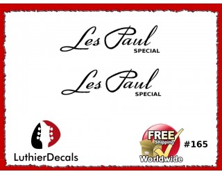 Gibson Les Paul Special Guitar Decal #165